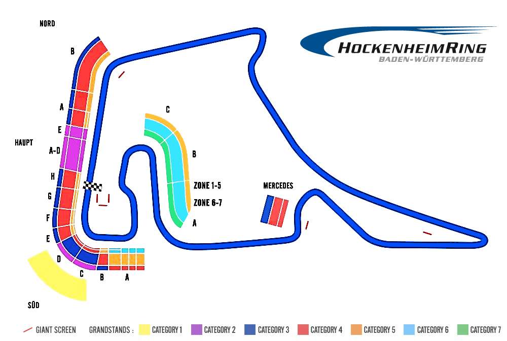 Hockenheimring - MAPA