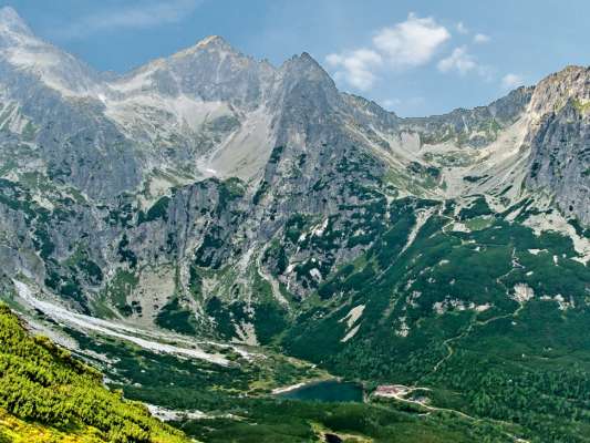 panorama - Popradsk pleso